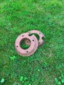 2No. Misc Wheel Weights
