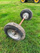 Misc Axle & Wheels, Tyres: 7.5-16