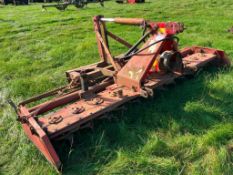 Rekord 3m power harrow with rear crumbler and rear linkage