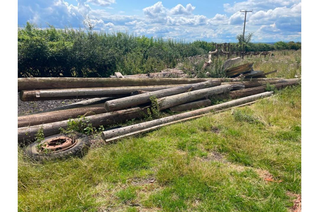 Quantity telegraph poles - Image 2 of 2