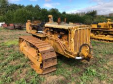 1948 Caterpillar D4 wide gauge metal tracked crawler with 16