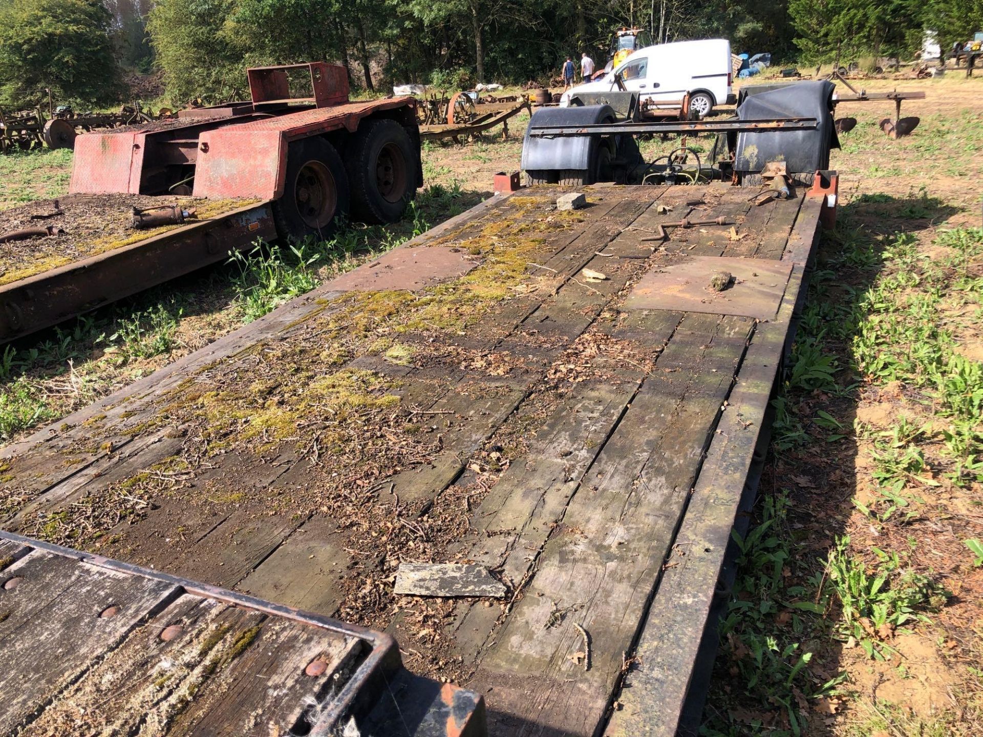 Swan neck single axle trailer with 20ft body - Image 5 of 6