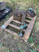 2No plough depth wheels