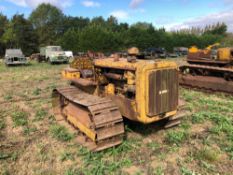 1941 Caterpillar D2 metal tracked crawler with 16