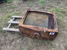 Caterpillar D6 radiator and housing