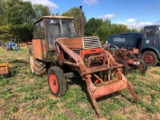Zetor Crystal 8011 2wd tractor with Farmhand front loader and single rear spool on 16.9/14-34 rear w