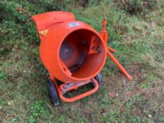 Altrad Belle cement mixer, single phase