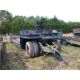 Tasker Trailers single axle swan neck trailer with 16ft bed, hydraulic winch and front dolly on 10.0 - Image 2 of 3