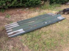 Quantity coated metal cladding and other