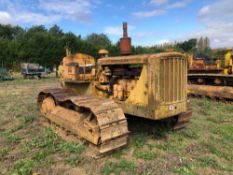 Caterpillar D6 metal tracked crawler with 20