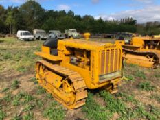 1937 Caterpillar 22 metal tracked crawler with 10