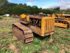 1939 Caterpillar R4 metal tracked crawler with 16
