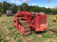 International TD8 metal tracked crawler with 16