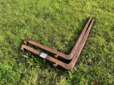 Pallet tines for forklift