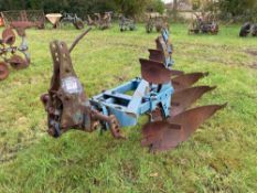Ransomes 3 furrow reversible plough. Spares or repairs