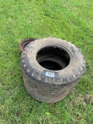 Pair 11L-16SL tyres only with one rim