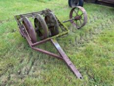 Press rings, trailed