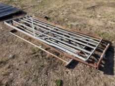 Qty of galvanised gates