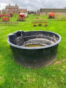 Plastic water trough