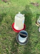 Chicken feeders. No VAT