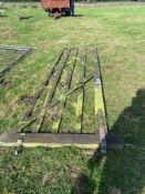 5 bar wooden gate. No VAT