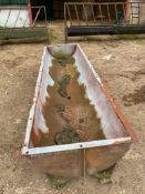 Cattle feed trough