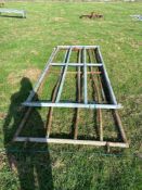 3No heavy duty cattle barriers