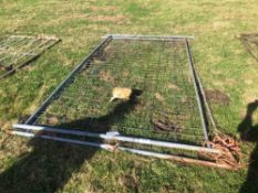 2No Herras Fencing panels