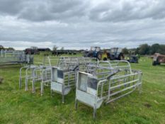 Farrowing crates x4. No VAT