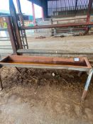 Feed trough