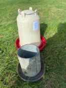 Chicken feeder. No VAT