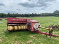 New Holland 376 Hayliner baler (conventional). No VAT