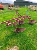 3-furrow potato ridger