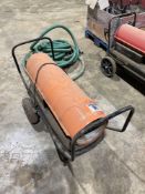 SIP Fireball 125XD diesel space heater with thermostat control, single phase