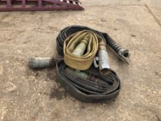Quantity 4” Flexi lay flat irrigation pipes