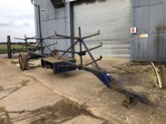 Ken Wootton irrigation pipe trailer
