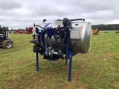 S&K Nitro 1,200l front stainless steel tank with hydraulic driven pump and GPS rate controller. Seri