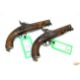 A pair of 1842 model percussion coast guard pistol - Image 1 of 21