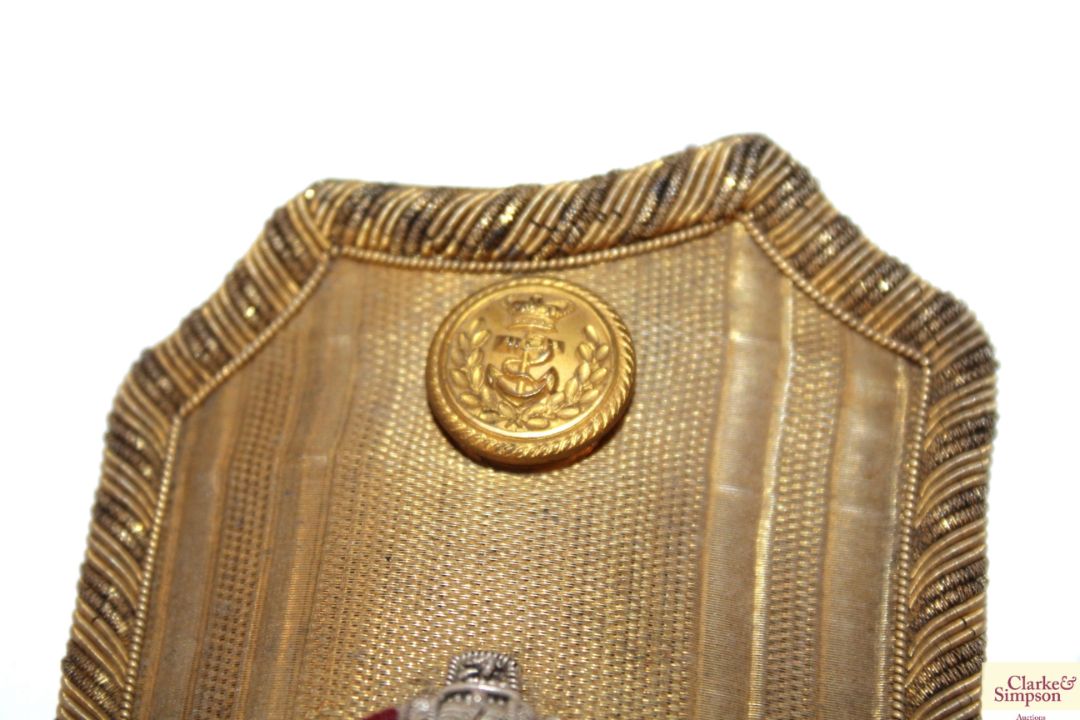 An early 20th Century Naval bicorn hat by Gieves L - Image 11 of 20