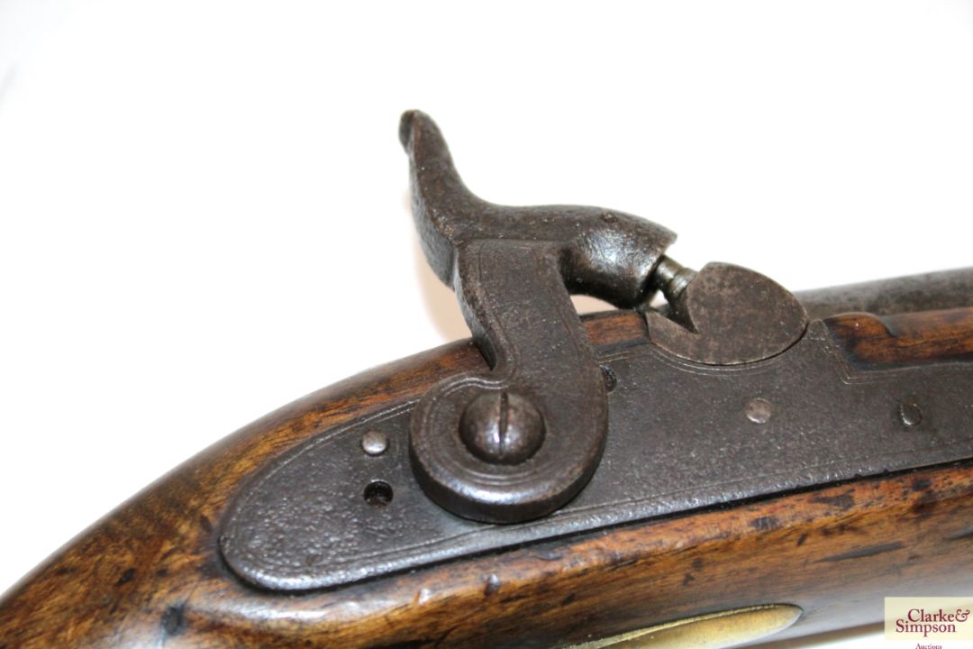 A pair of 1842 model percussion coast guard pistol - Image 4 of 21