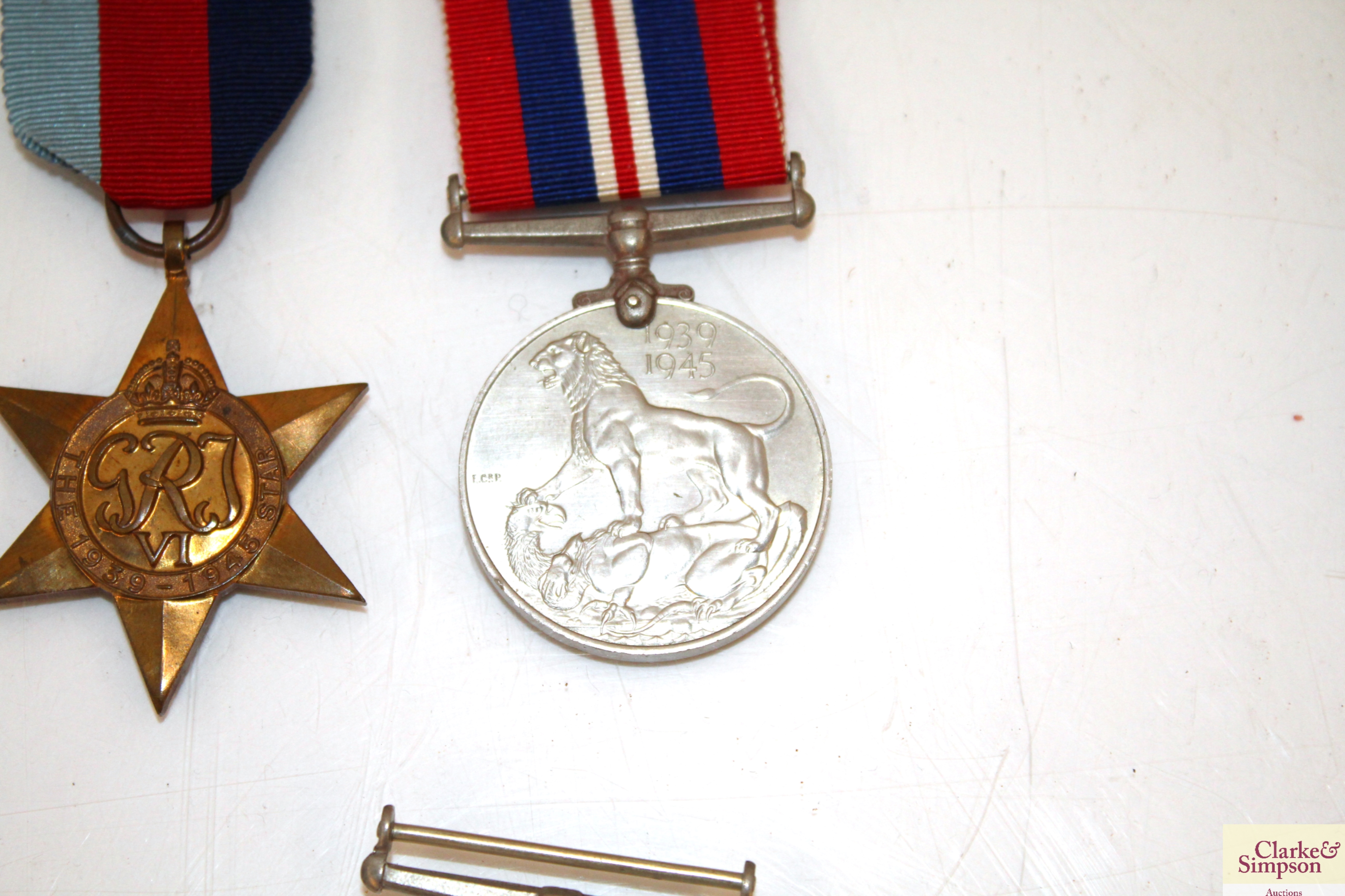 Two WWII groups of medals and ephemera relating to - Image 7 of 15