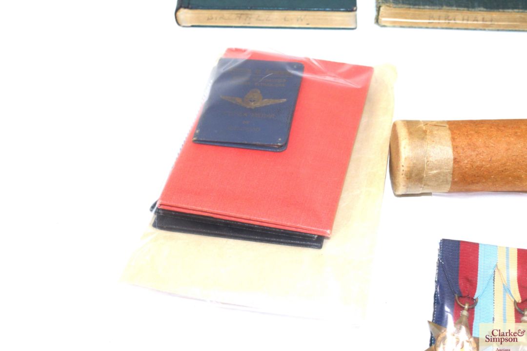 Two R.A.F. WWII log books to F/Lieut L.W. Birchall - Image 8 of 10