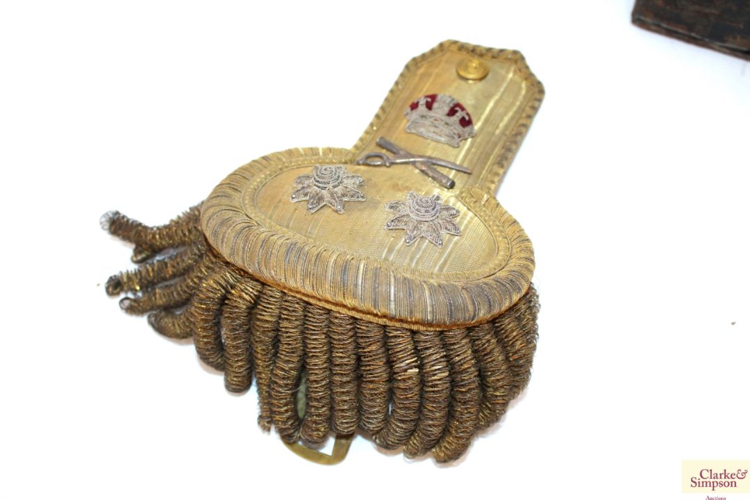 An early 20th Century Naval bicorn hat by Gieves L - Image 8 of 20