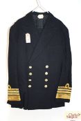 A Royal Navy dress jacket, label to Admiral M.H. L