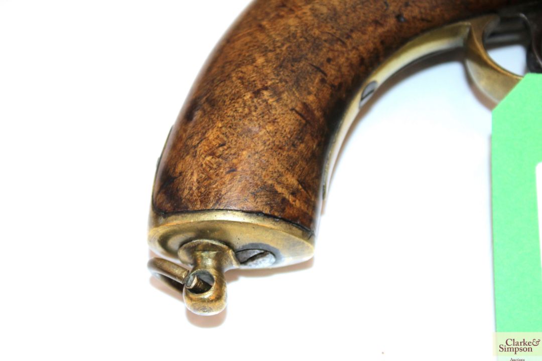 A pair of 1842 model percussion coast guard pistol - Image 6 of 21