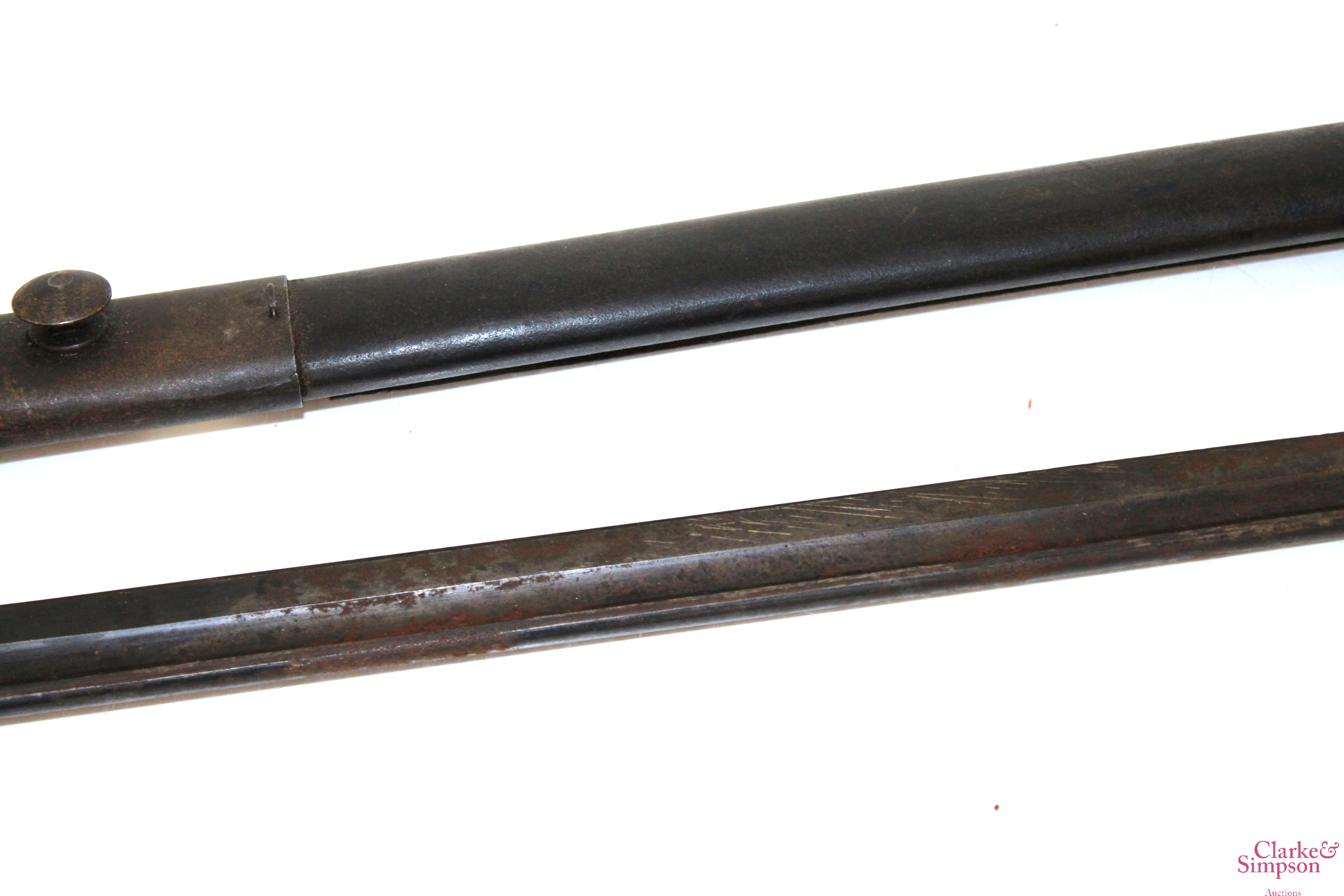 A model 1913 bayonet with scabbard - Image 3 of 8