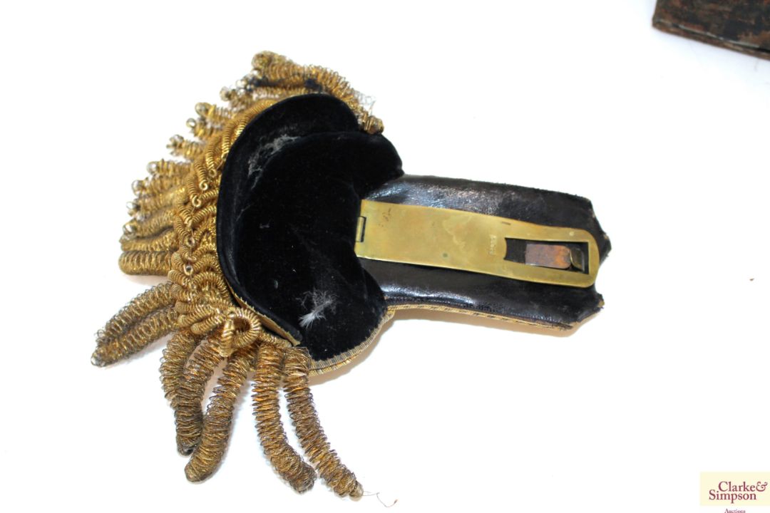 An early 20th Century Naval bicorn hat by Gieves L - Image 12 of 20