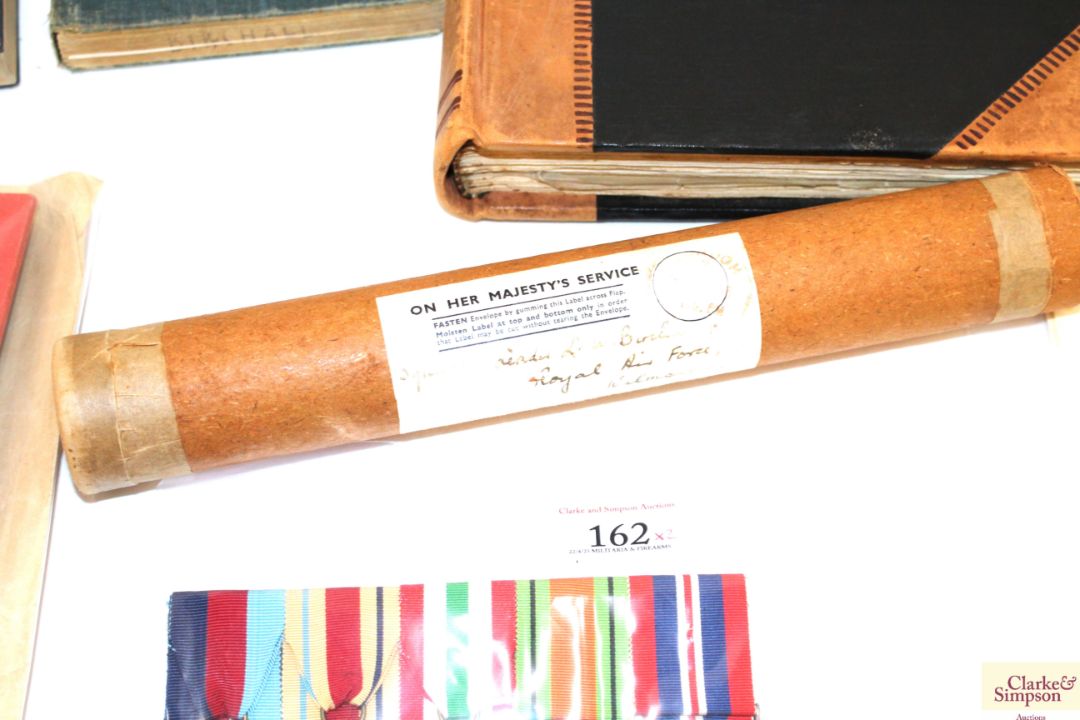 Two R.A.F. WWII log books to F/Lieut L.W. Birchall - Image 6 of 10