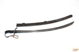 A British model 1796 Cavalry Troopers sabre with s