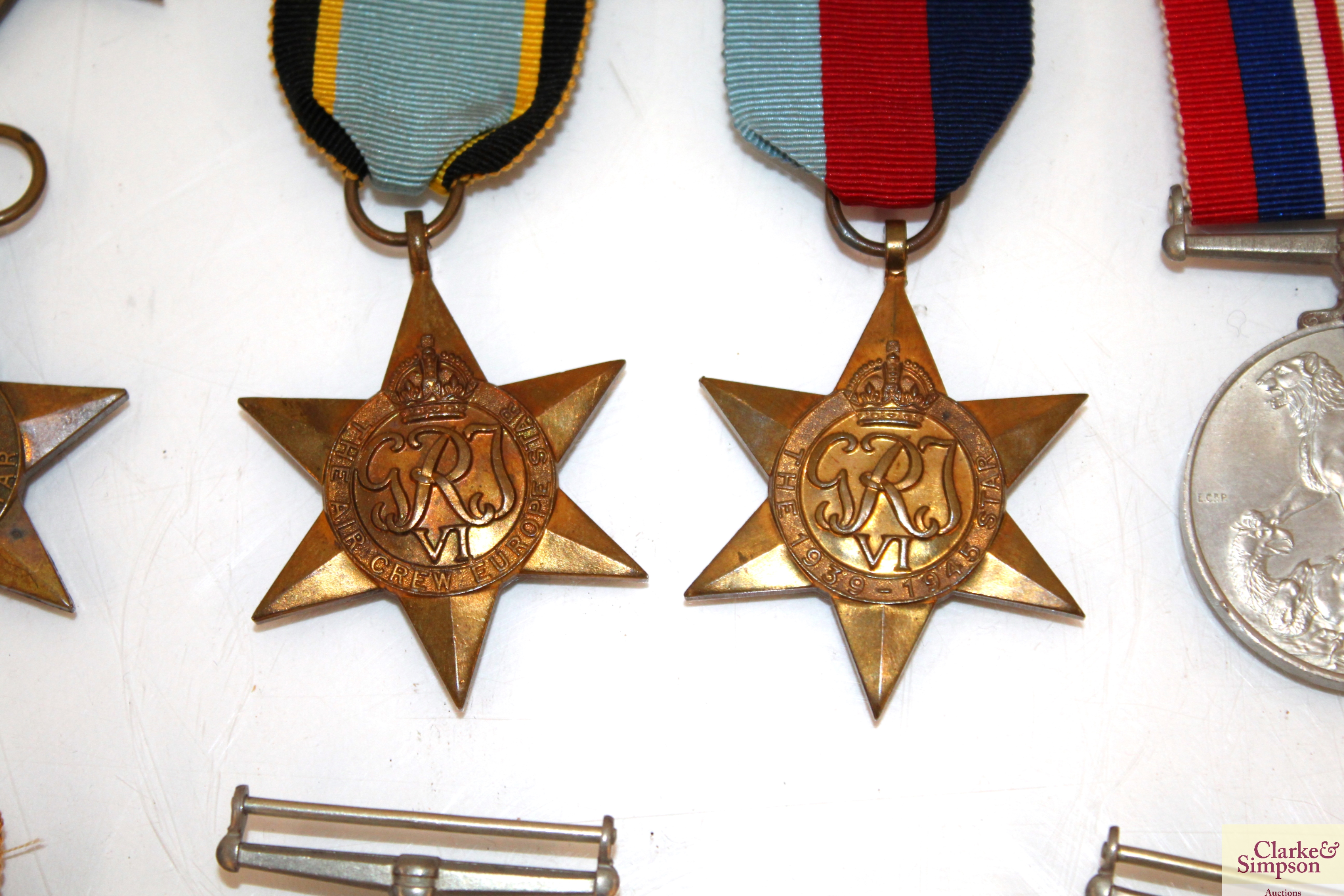 Two WWII groups of medals and ephemera relating to - Image 6 of 15